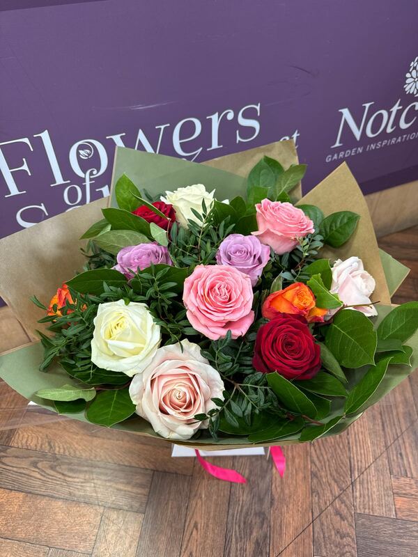 Flowers delivered to customer