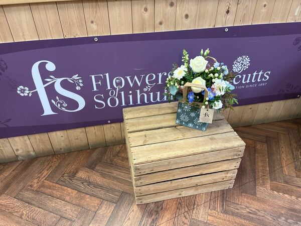 Flowers delivered to customer