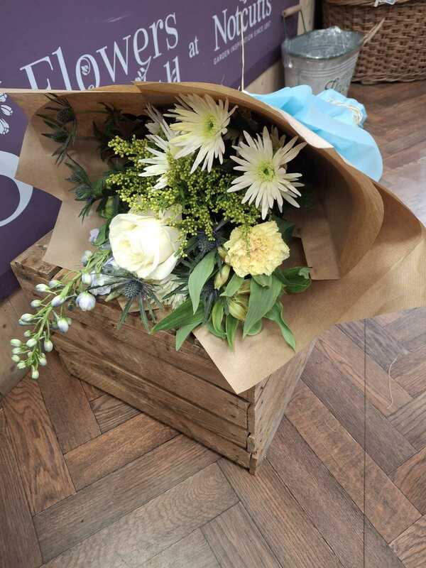 Flowers delivered to customer