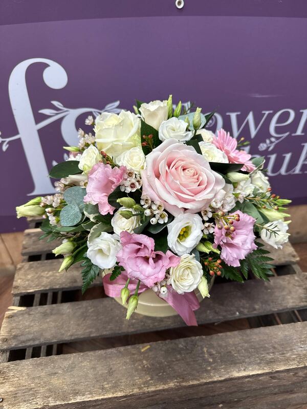 Flowers delivered to customer