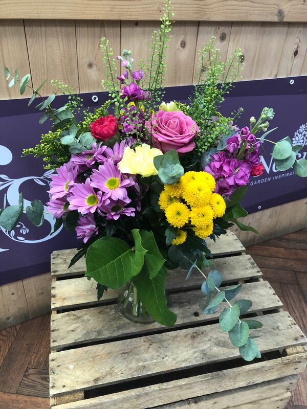 Flowers delivered to customer