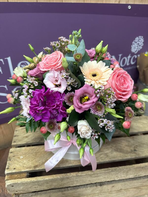 Flowers delivered to customer