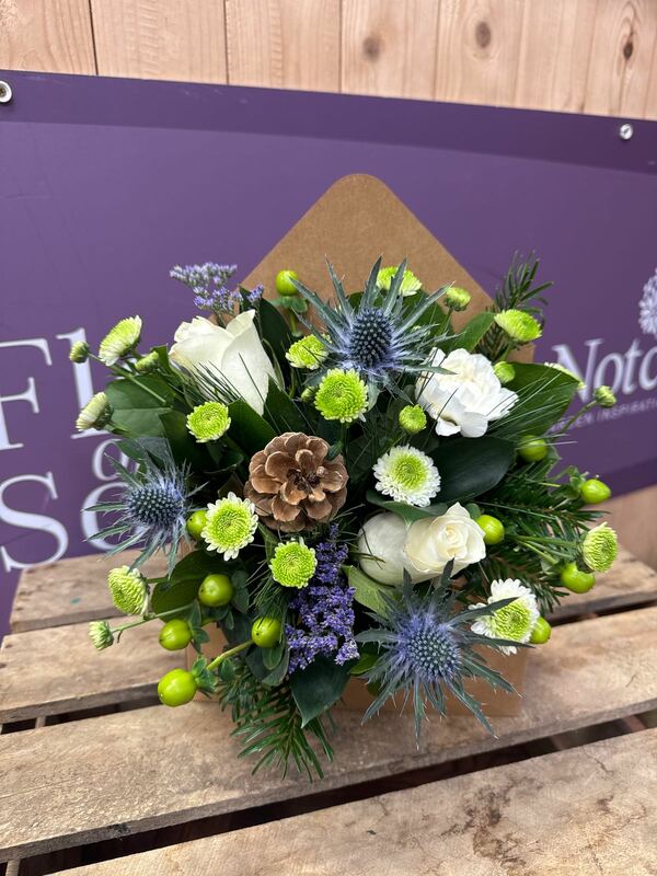 Flowers delivered to customer