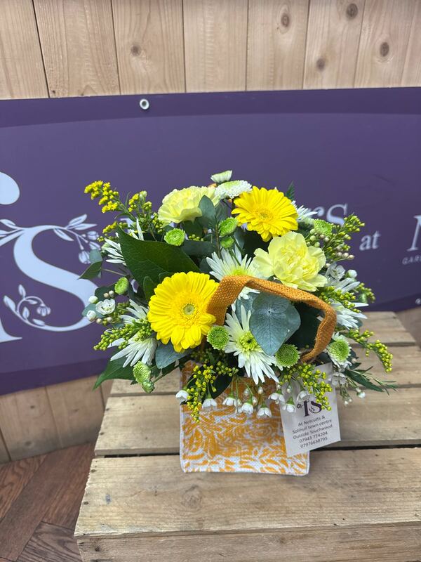 Flowers delivered to customer