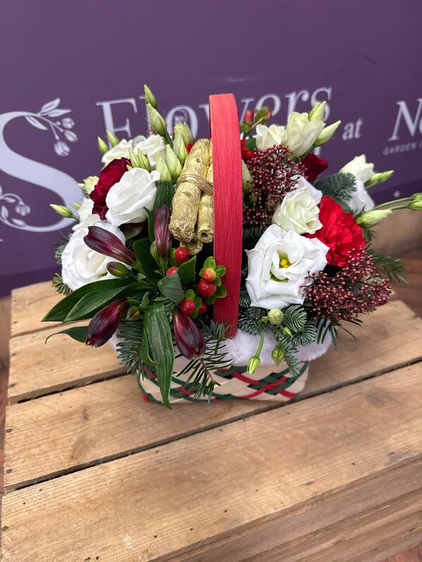 Flowers delivered to customer