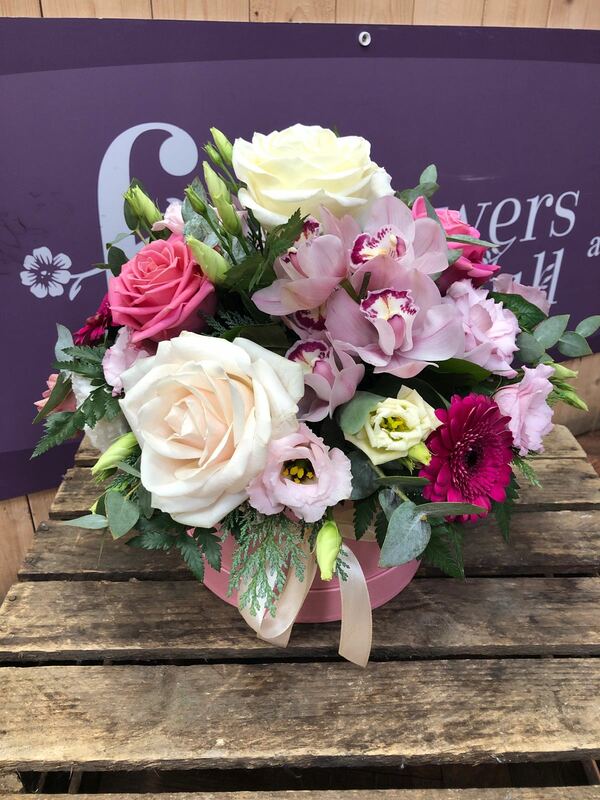 Flowers delivered to customer