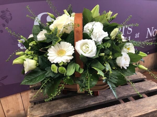 Flowers delivered to customer