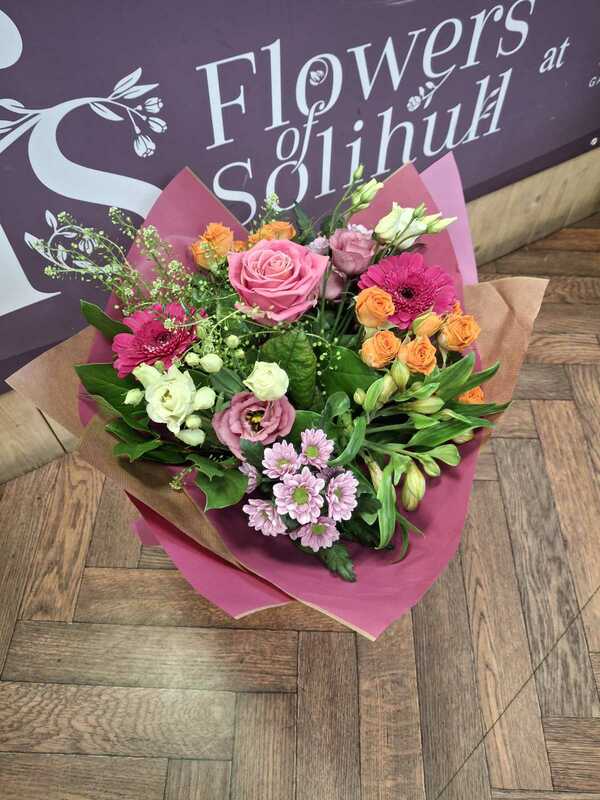 Flowers delivered to customer