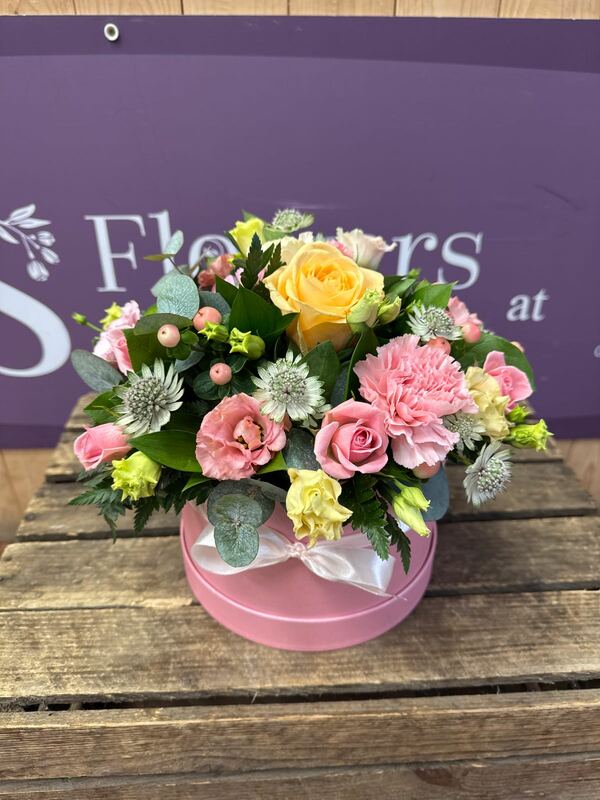 Flowers delivered to customer
