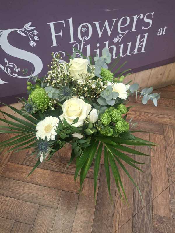 Flowers delivered to customer