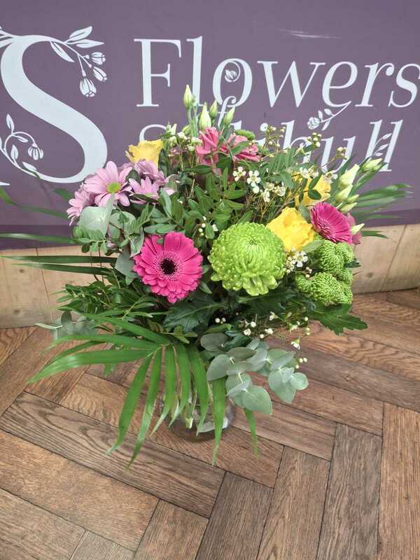 Flowers delivered to customer