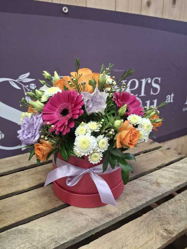 Flowers delivered to customer