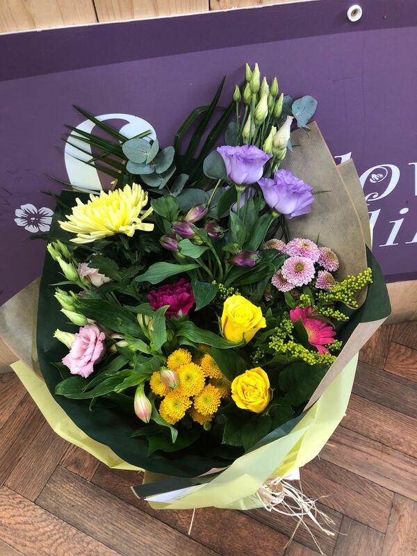 Flowers delivered to customer