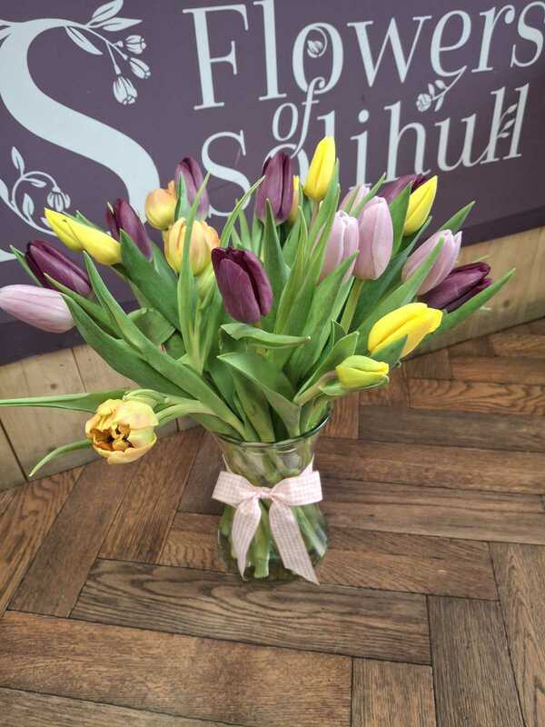 Flowers delivered to customer