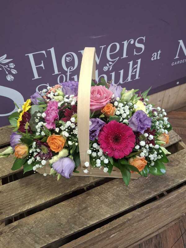 Flowers delivered to customer