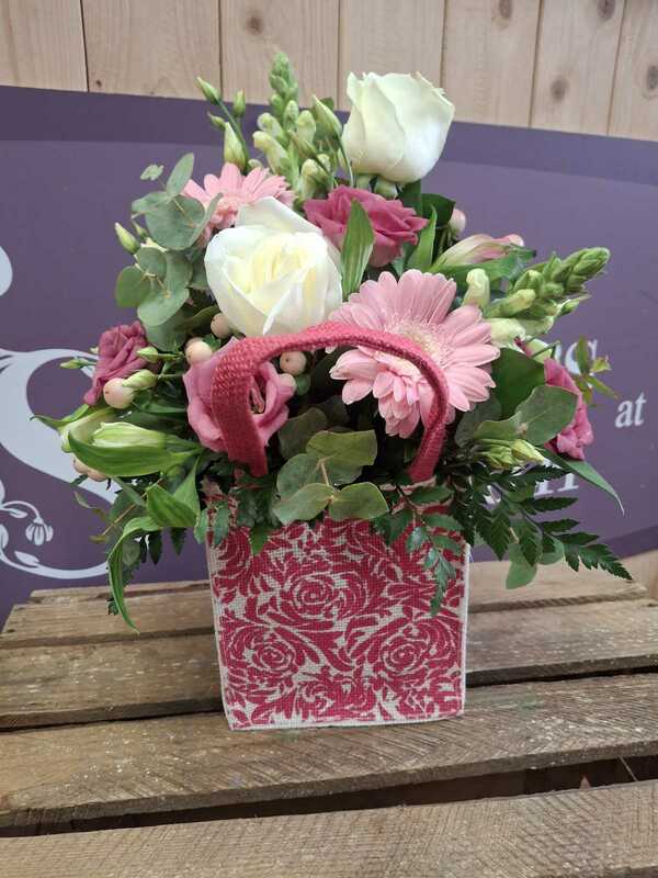 Flowers delivered to customer