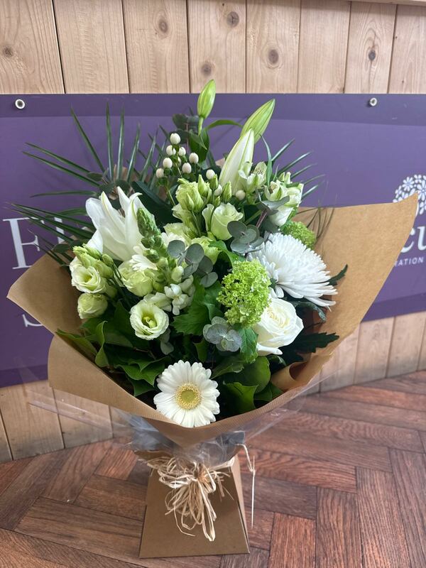 Flowers delivered to customer