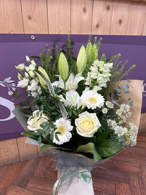 Flowers delivered to customer