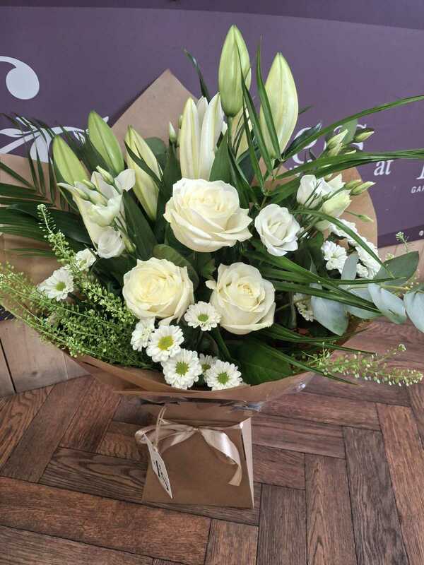 Flowers delivered to customer