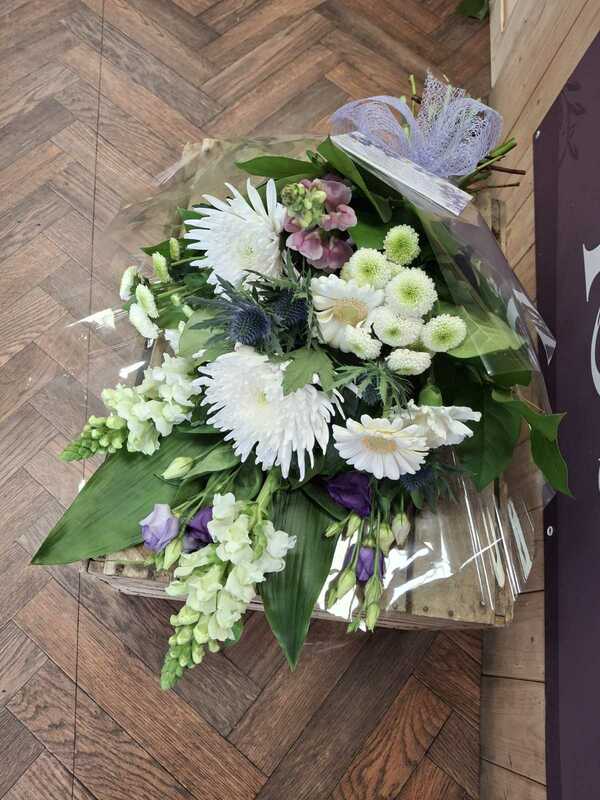 Flowers delivered to customer
