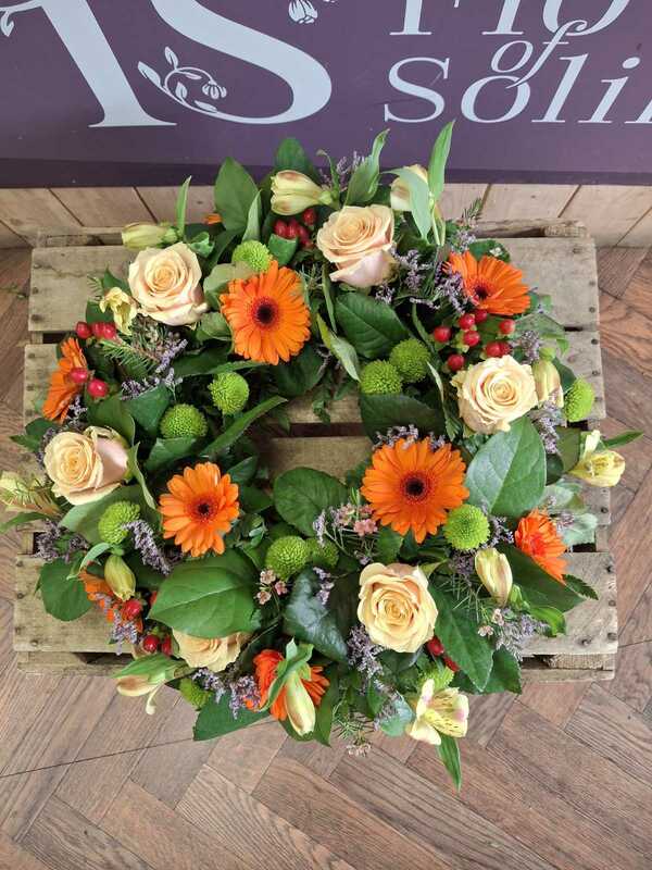 Flowers delivered to customer