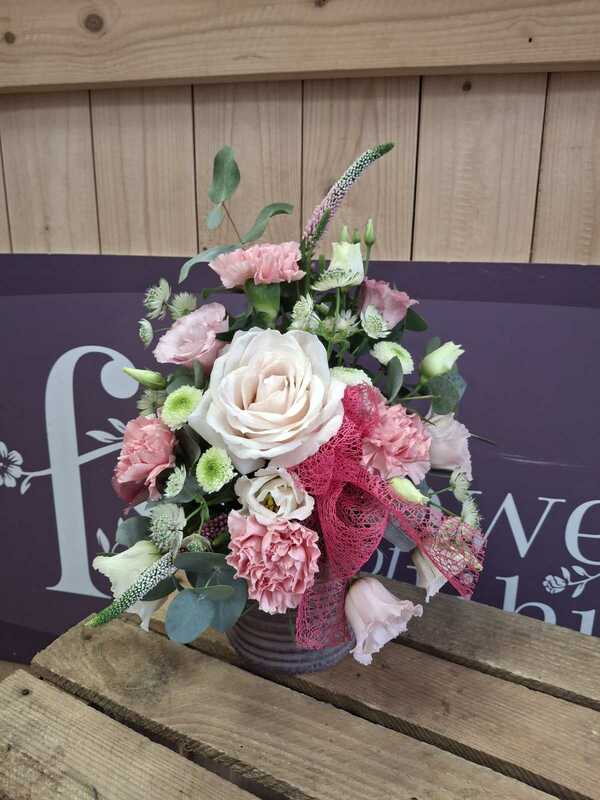 Flowers delivered to customer