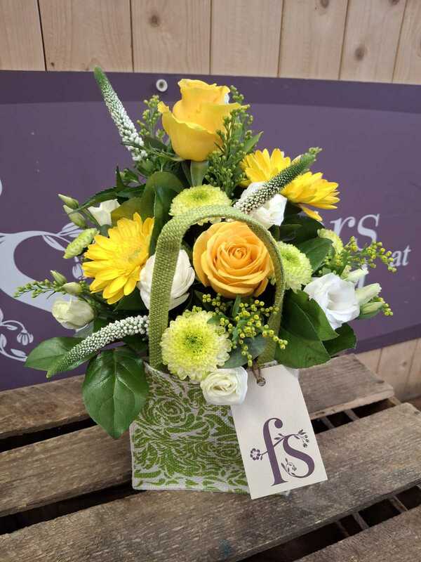 Flowers delivered to customer