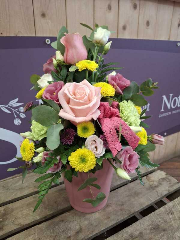 Flowers delivered to customer