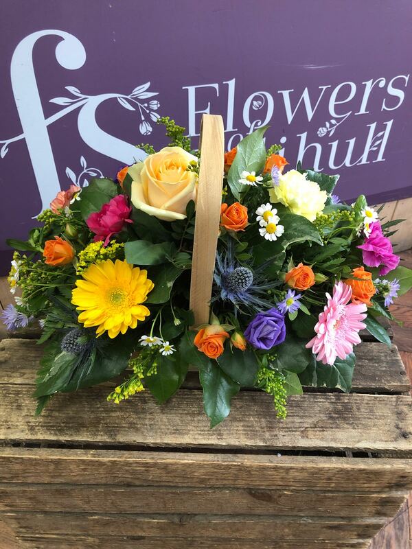 Flowers delivered to customer