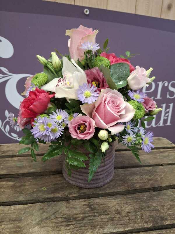 Flowers delivered to customer