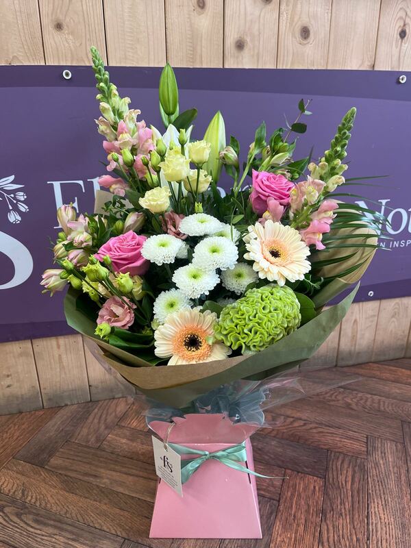 Flowers delivered to customer