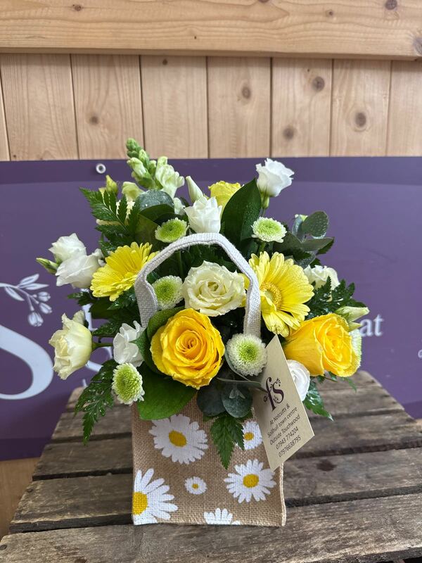 Flowers delivered to customer