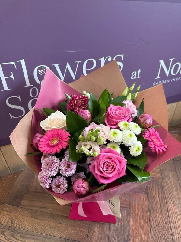 Flowers delivered to customer