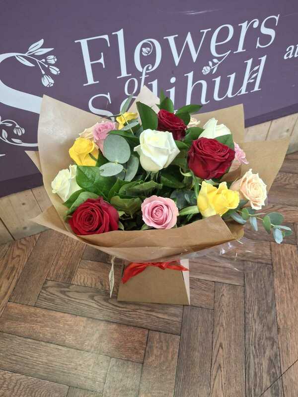 Flowers delivered to customer