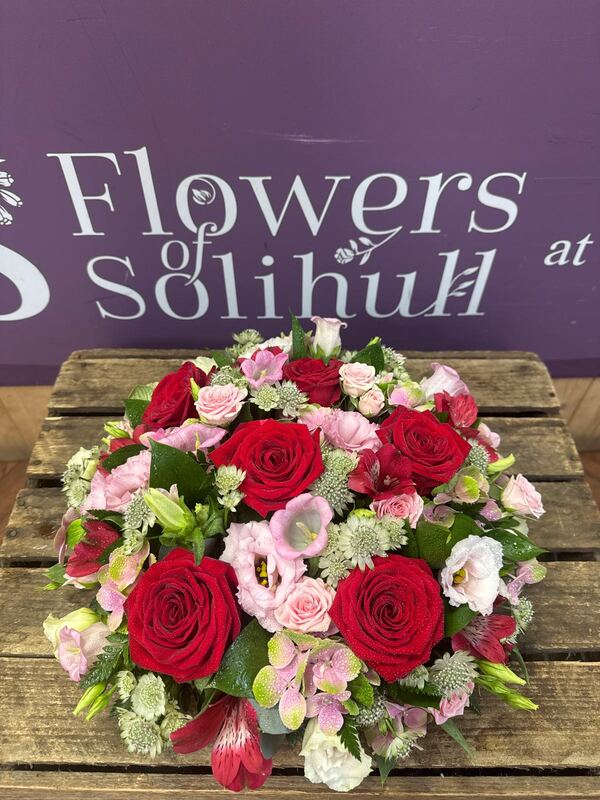 Flowers delivered to customer