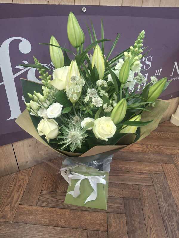 Flowers delivered to customer