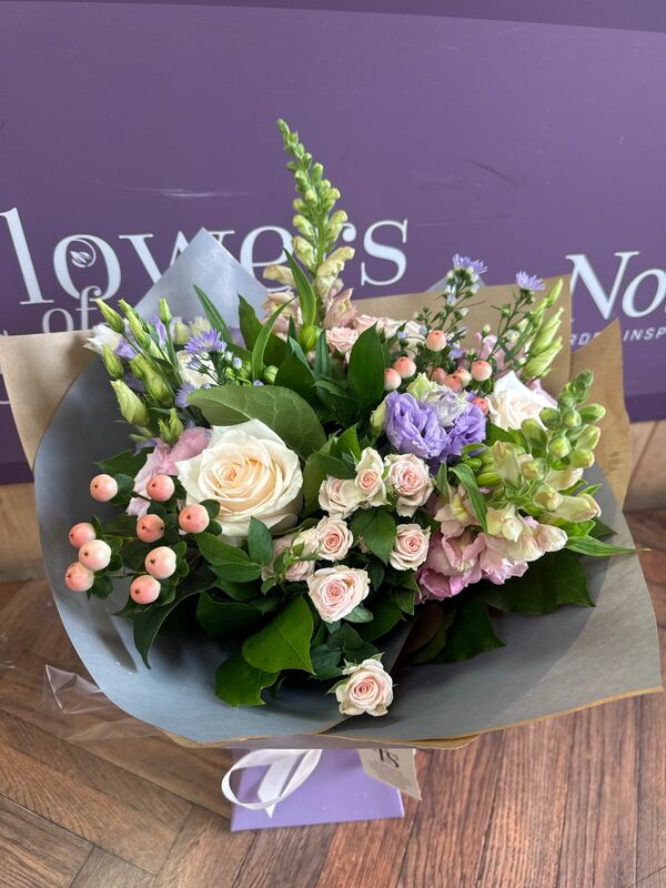 Flowers delivered to customer