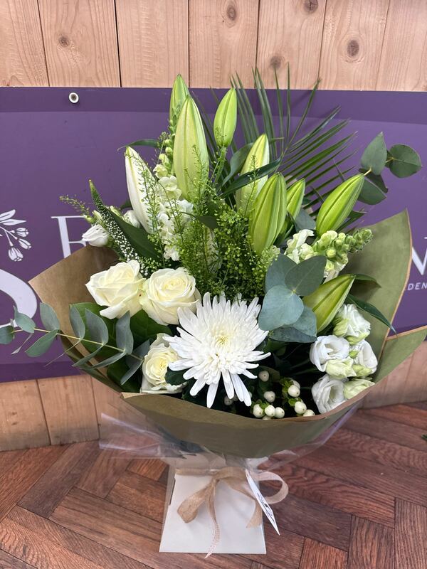 Flowers delivered to customer
