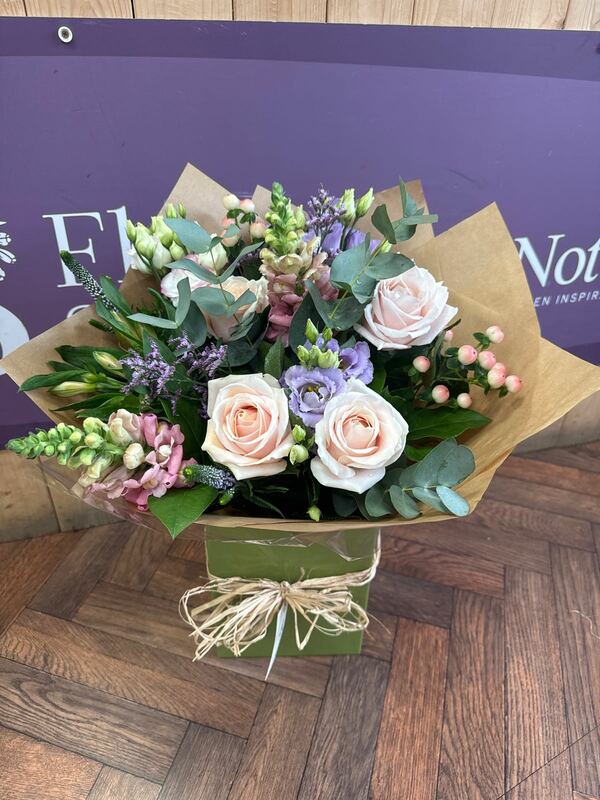 Flowers delivered to customer
