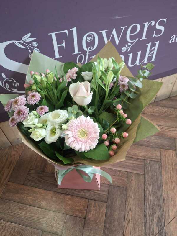 Flowers delivered to customer