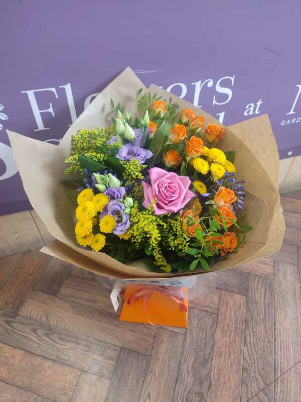 Flowers delivered to customer