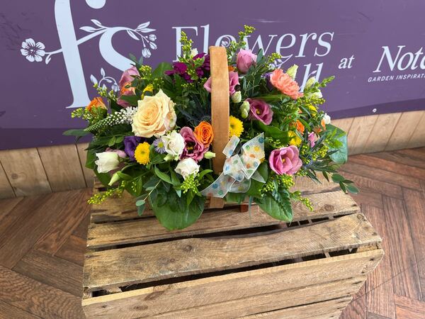 Flowers delivered to customer
