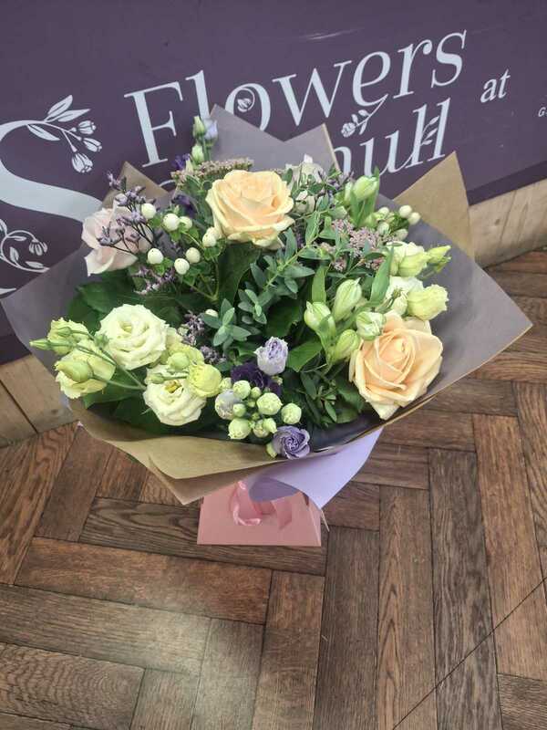 Flowers delivered to customer