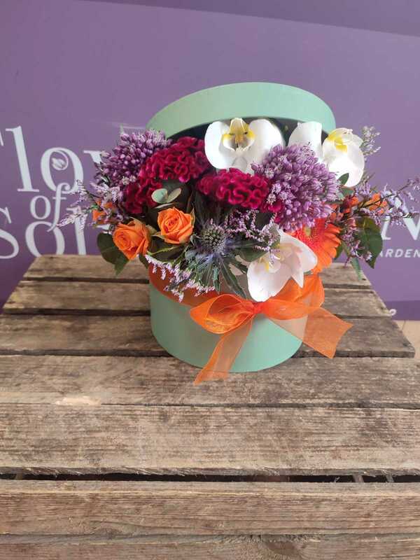 Flowers delivered to customer