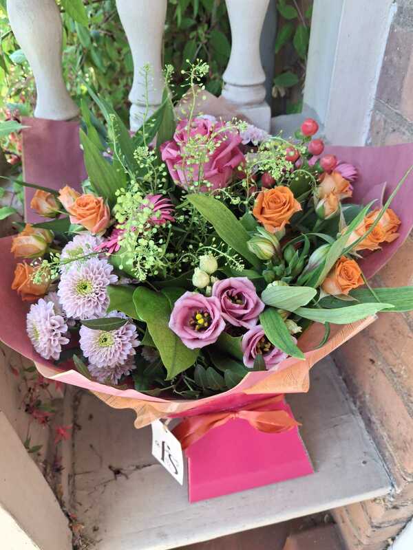 Flowers delivered to customer