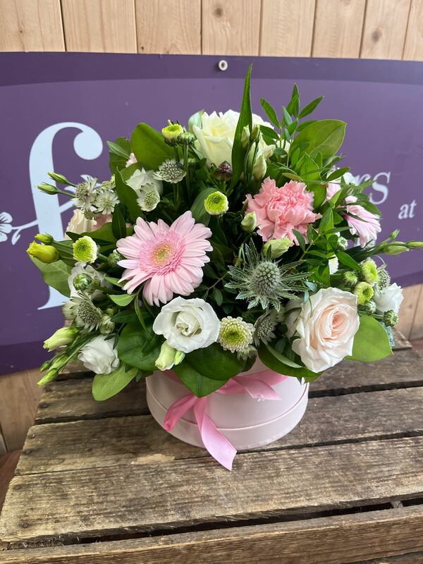 Flowers delivered to customer