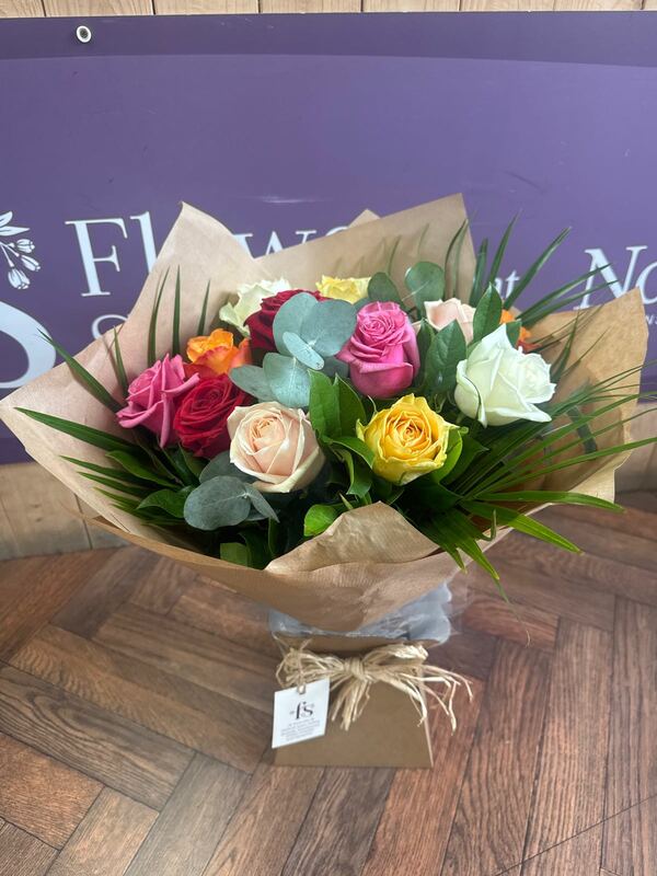Flowers delivered to customer