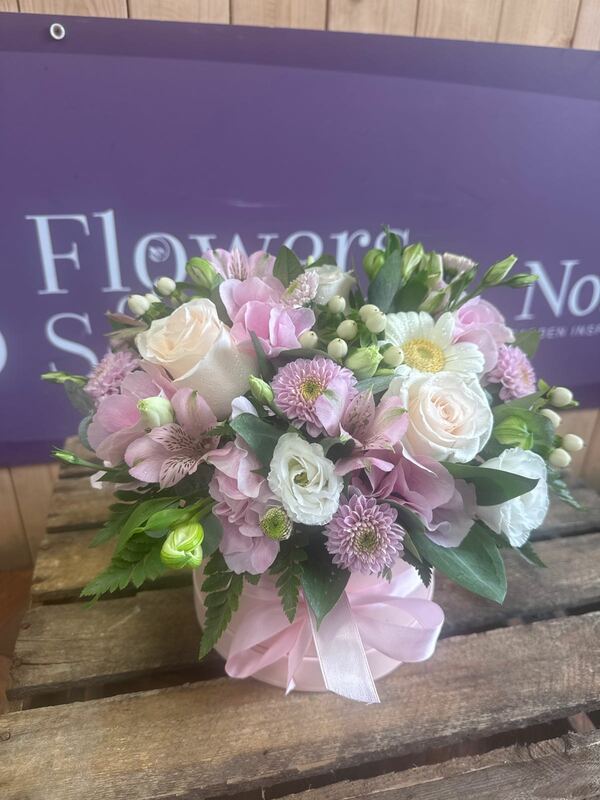 Flowers delivered to customer