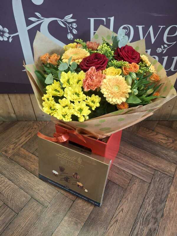 Flowers delivered to customer
