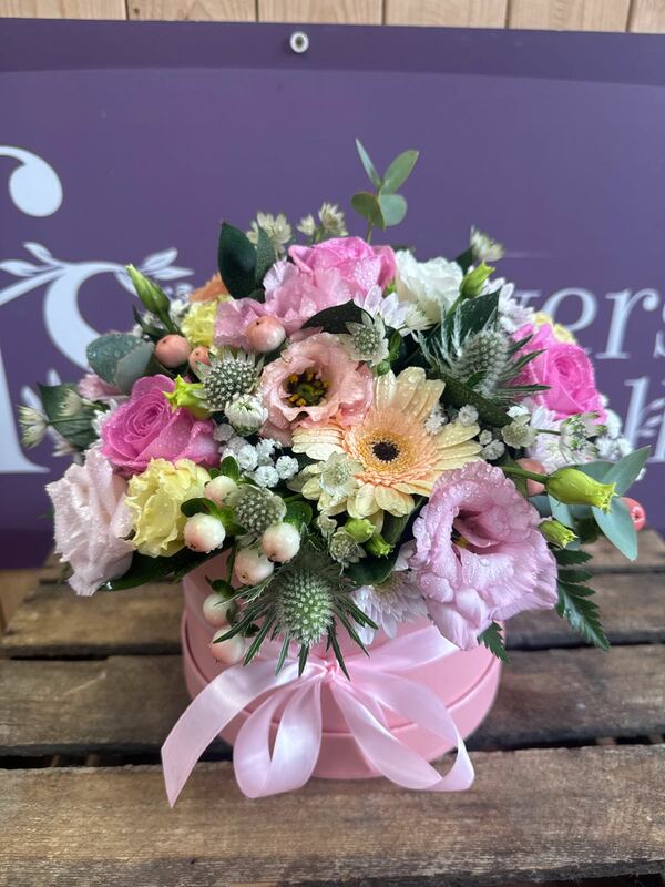 Flowers delivered to customer